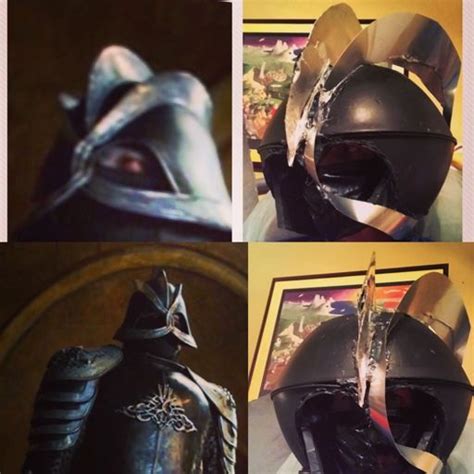 Game of Thrones - The Mountain - Working on my helmet for Gregor "The ...