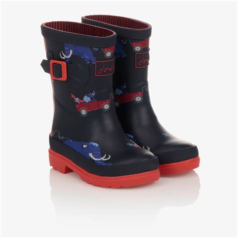 Joules - Blue Animals Rain Boots | Childrensalon