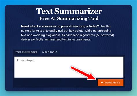 Text Summarizer: Free AI Summarizing Tool & Generator