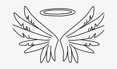 Halo Drawing Angel - 640x480 PNG Download - PNGkit