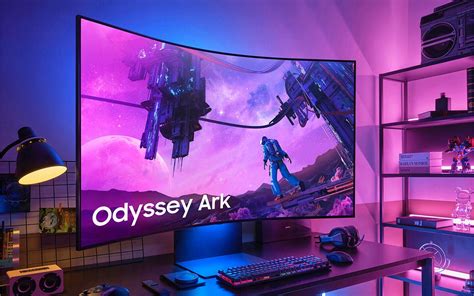 Samsung's $3,499 Odyssey Ark gaming monitor is a sight to behold | ZDNET