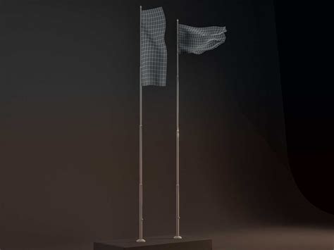 Flag with Animation 3D Model $10 - .max .3ds .obj .fbx - Free3D