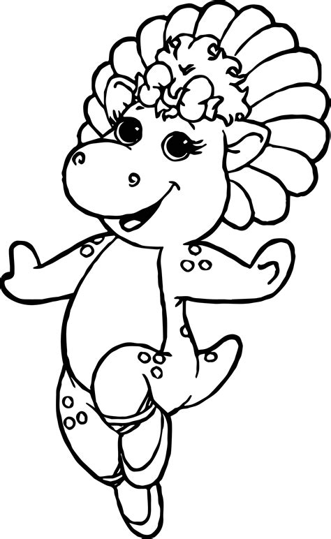 Baby Bop Coloring Pages Coloring Pages