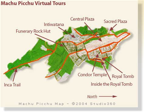 Machu Picchu Map