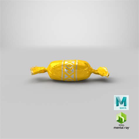 3D hard-candies---yellow - TurboSquid 1219096