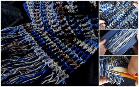 Waffle Stitch Scarf - Crochet Ideas