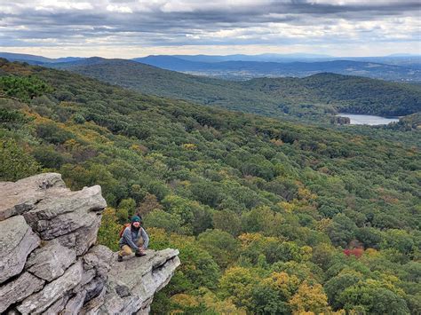 Annapolis Rock South Mountain State Park MD USA overlooking Greenbrier ...