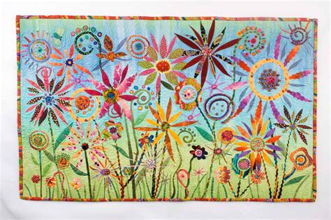 Art Quilts by Lynn Woll | Create Whimsy | Stories Behind the Quilts | Art quilts, Whimsy flowers ...