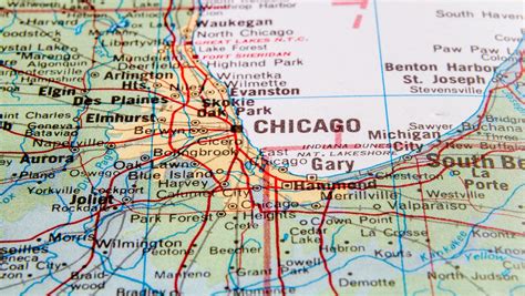 Southwest Suburbs Of Chicago Map