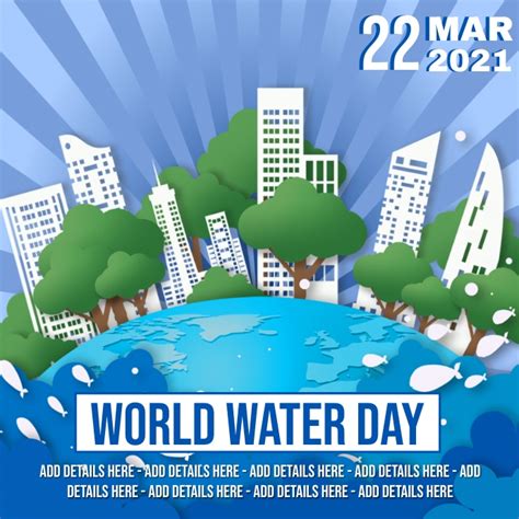 Copy of World Water Day Poster | PosterMyWall