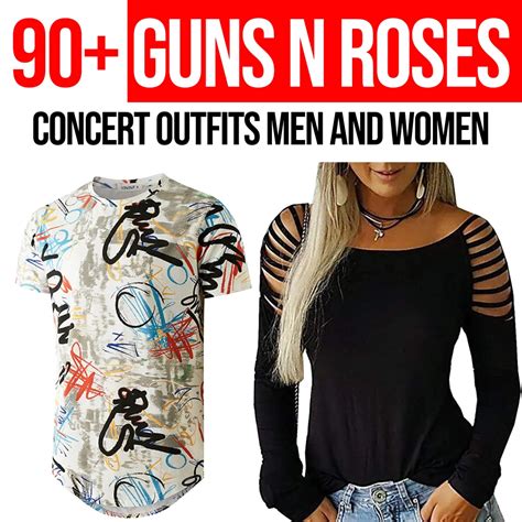 90+ Guns N Roses Concert Outfits: Men and Women – Festival Attitude