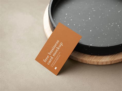 Free Business Card In A Cooking Pot Mockup PSD Set - Good Mockups