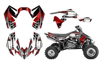 Suzuki LTR 450 LT 450R Graphics custom wrap kit 24 mil thick #4444 Red ...