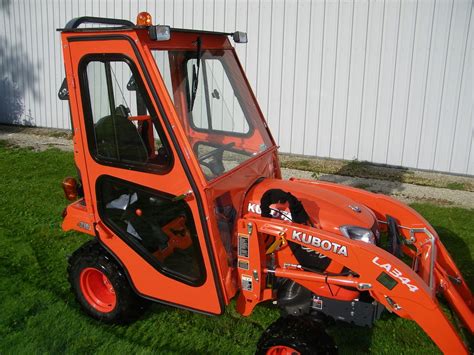 Kubota BX2380 Tractor Cab - Steel Enclosure - ATV CABS LLC