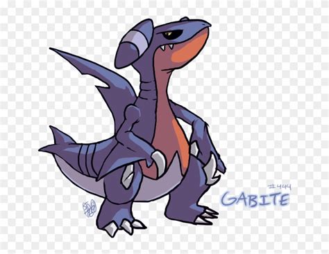 Gible Evolution Chart For Kids - Pokemon Gabite - Free Transparent PNG ...