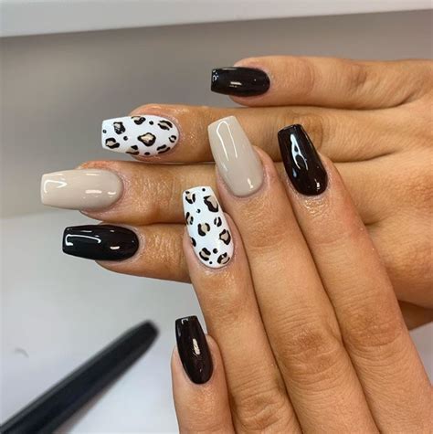 20+ Cute Leopard Print Nails For Fall - The Glossychic