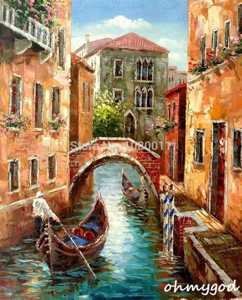 Venice | Venice painting, Landscape paintings, Italy art