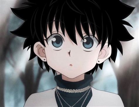 e-boy killua | Anime black hair, Black hair anime guy, Black hair boy