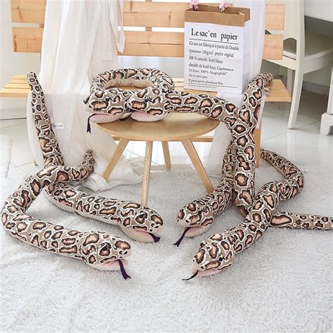 Giant Snake Plush Pillow 150 CM | Real Life Zoo Stuffed Animals