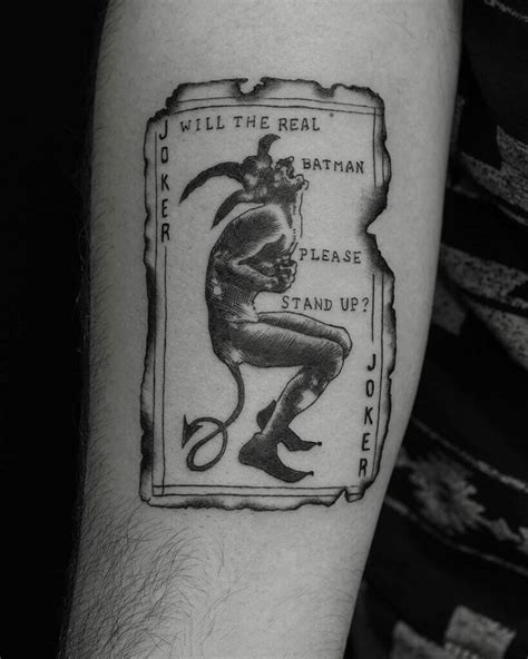 11+ Joker Card Tattoo Ideas You Have to See to Believe!