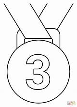 Dibujo De Emoji La Medalla Del 3er Lugar Para Colorear  Dibujos sketch template