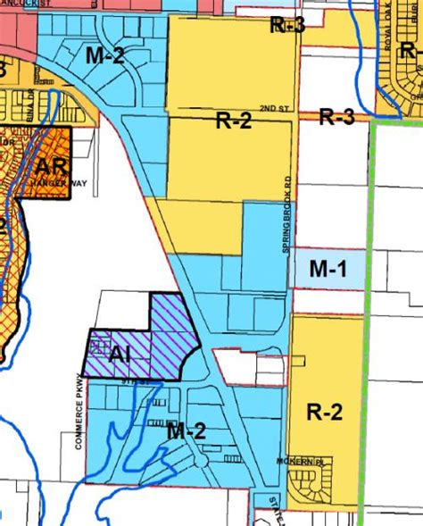 Industrial Map Sample | Newberg Oregon