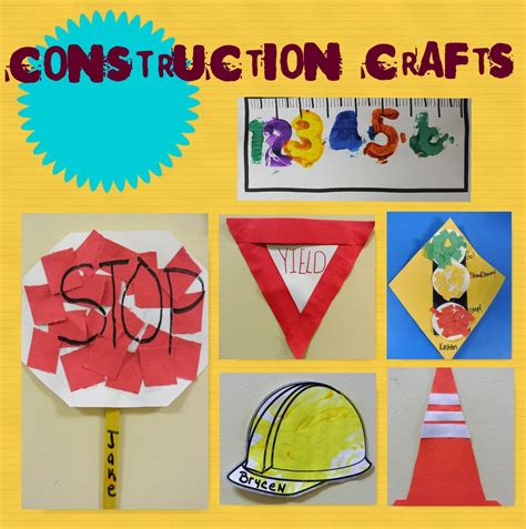 Construction Crafts for Kids