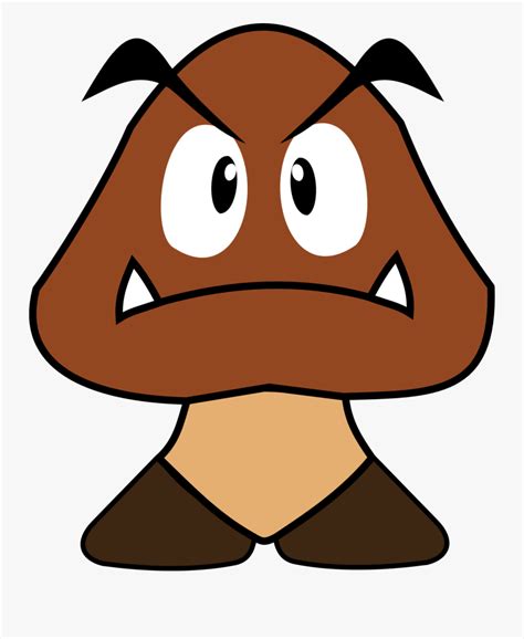 Mario Brown Mushroom Clipart , Free Transparent Clipart - ClipartKey