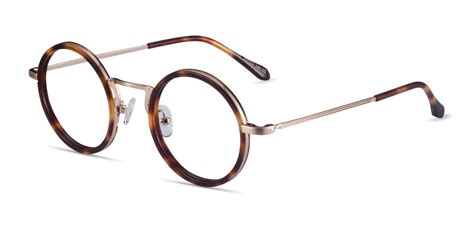 Nagoya Round Tortoise Gold Full Rim Eyeglasses | Eyebuydirect