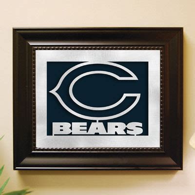 Chicago Bears NFL Laser Cut Framed Logo Wall Art