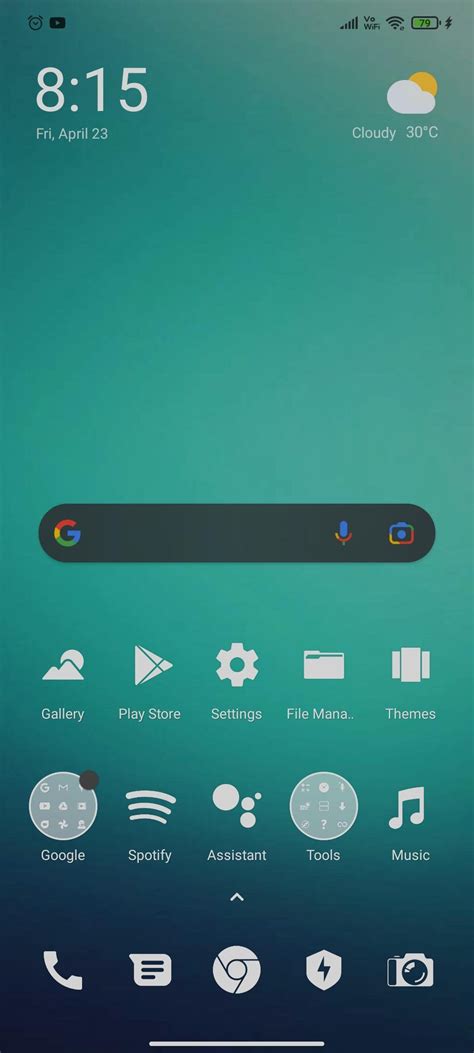 Third-party icon pack isn't fully applied : PocoPhones