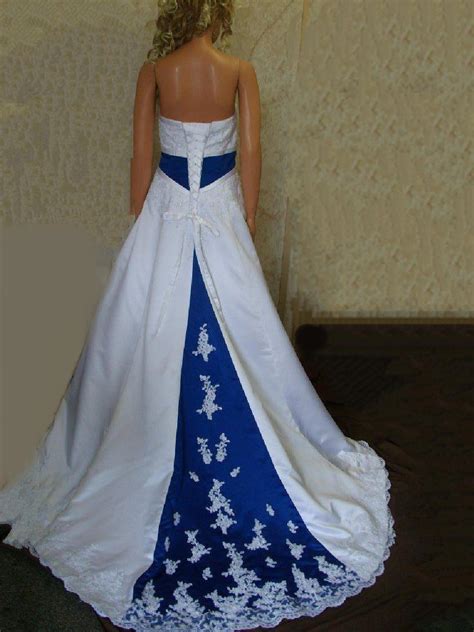 royal blue wedding dress | Sang Maestro