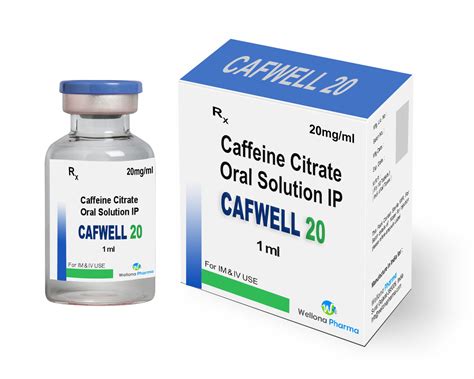 Caffeine Citrate Solution Manufacturer & Supplier India | Buy Online