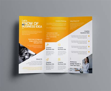 Aphrodite Business Tri-Fold Brochure Template · Premium Graphic Design ...