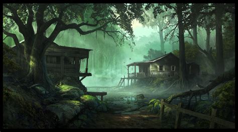 Louisiana Swamp Scene Wallpaper - WallpaperSafari