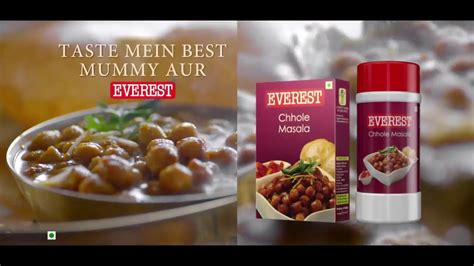 Everest Chhole Masala Everest Spices TV Commercial Ad - YouTube