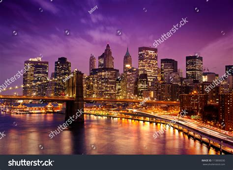 Skyline Downtown New York Stock Photo 113890030 | Shutterstock