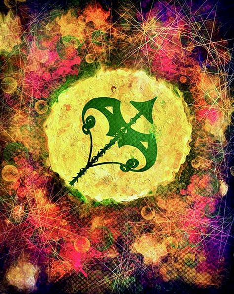 Sagittarius Zodiac Sign Painting by Carol Stanley | Fine Art America