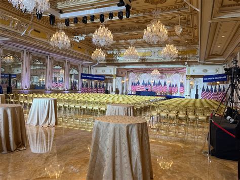 Take a look at Mar-a-Lago's Grand Ballroom ahead of Trump's 'big announcement' - Creak News