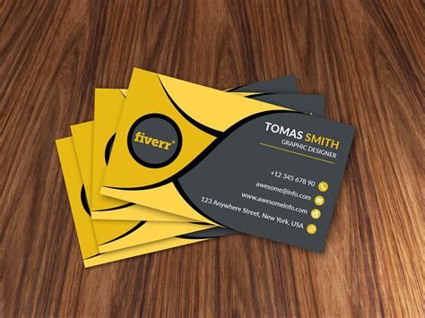 Business Card Design Fiverr GIG :: Behance