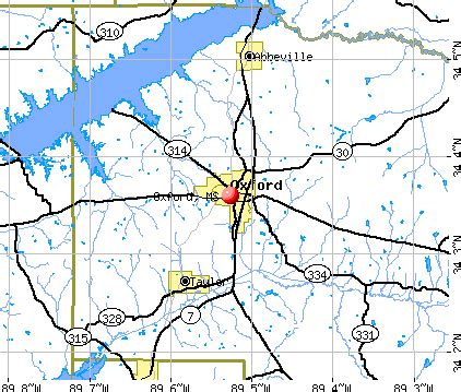 Oxford, Mississippi (MS 38655, 38677) profile: population, maps, real ...