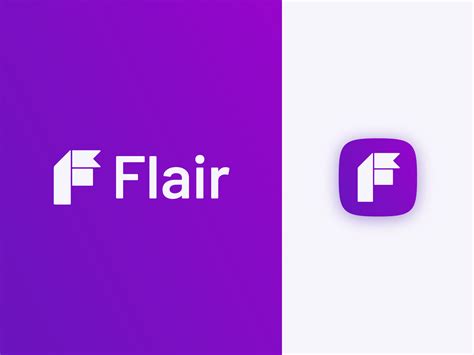 Flair logo design by Milos Bojkovic on Dribbble