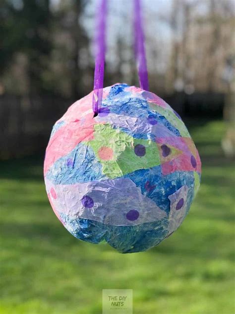 How To Make An Easy Paper Maché Piñata | Paper mache pinata, Diy pinata ...