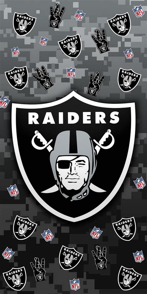 Raiders Logo Background