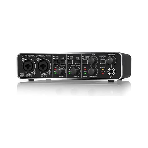 Behringer U-Phoria UMC204HD manual