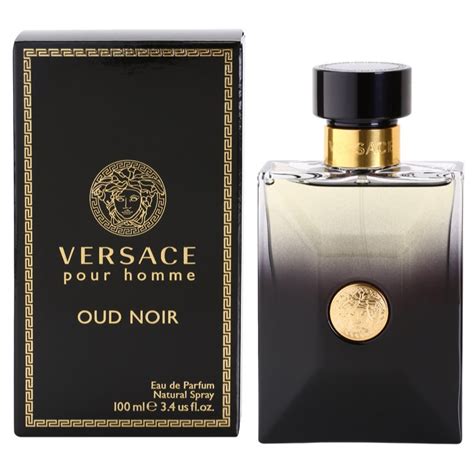 Versace Pour Homme Oud Noir, Eau de Parfum for Men 100 ml | notino.co.uk