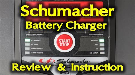 Schumacher Battery Charger Operation Manual