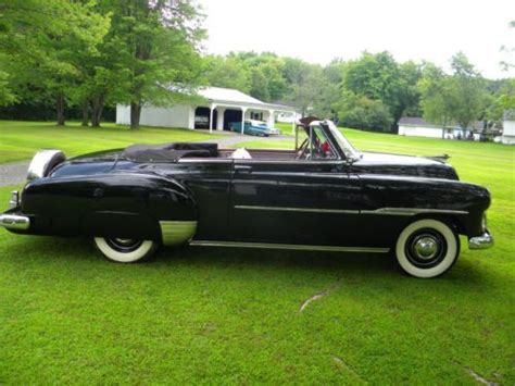 Purchase used 1951 CHEVY BEL AIR CONVERTIBLE BLACK CHEVROLET ...