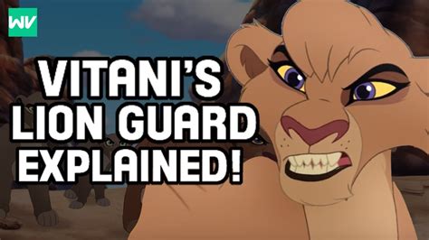 Vitani’s NEW Lion Guard Explained | The Lion Guard: Discovering Disney - YouTube