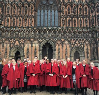 Chapel Choir Perform at Lichfield Cathedral - Bloxham School